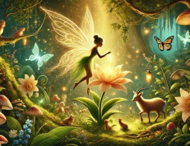 altin peri ve sihirli cicek