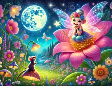 cicek perisi ve minik fare masali