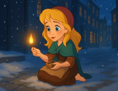 kibritci kız masalı öne çıkan görseli