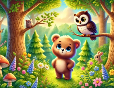 Küçük Ayı ve Büyük Orman Masalı