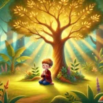 sabirli cocuk ve dilek agaci