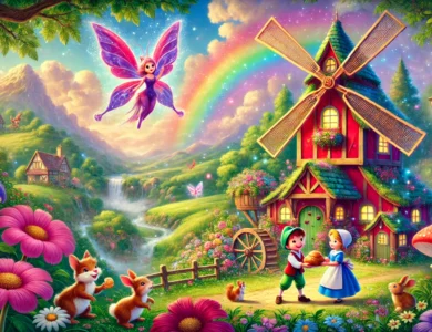 Sihirli Değirmen ve İyilik Meleği Masalı