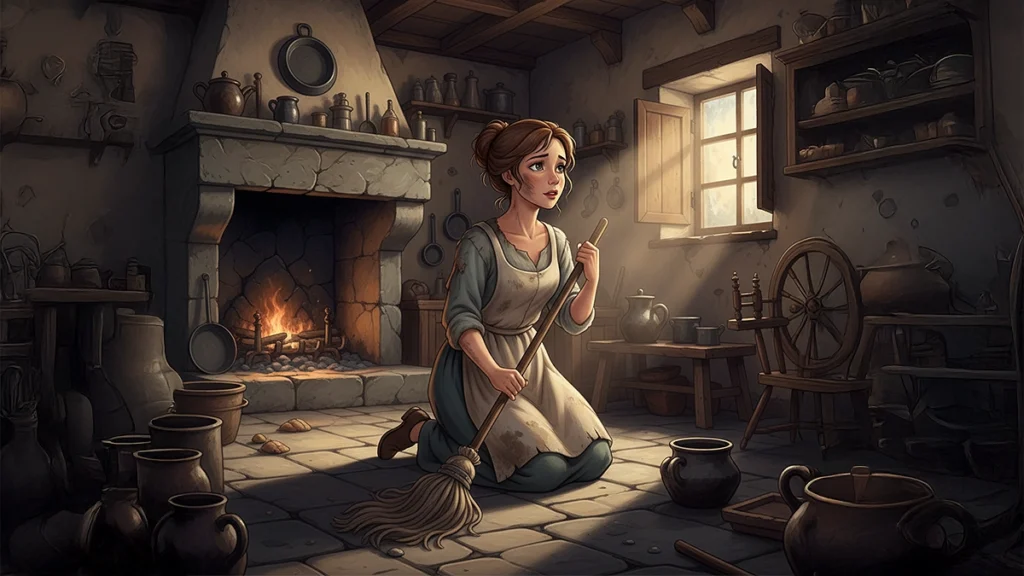 külkedisi temizlik yapıyor