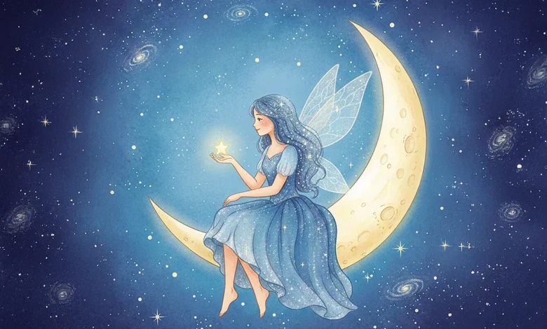 Ay Perisi ve Yıldız Tozu masalı öne çıkan görseli