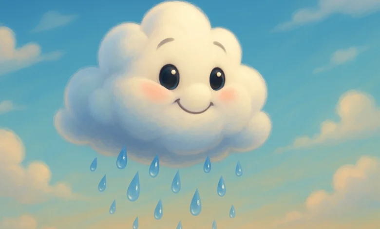 küçük bulut ve yağmur masalı öne çıkan görseli