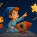 uzayda kaybolan yıldız masalı öne çıkan görseli