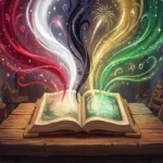 Masallarda renklerin önemini anlatan içerik görseli