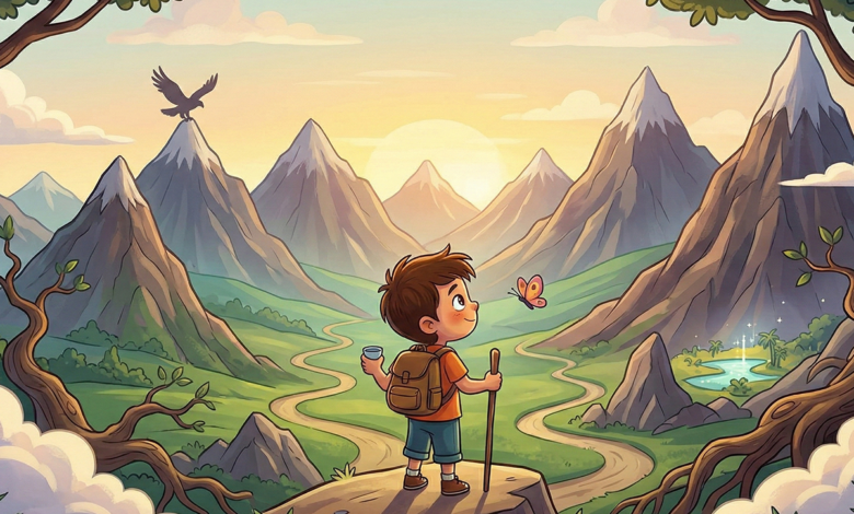 Yedi Dağın Ötesinde Masal Görseli