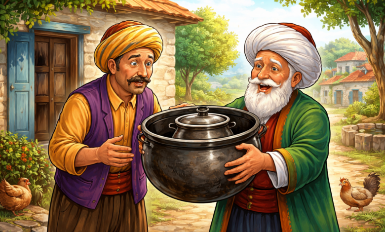 Nasreddin Hoca Kazan Fikrasi