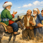 nasreddin hoca essege ters bindi