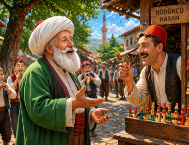 nasreddin hoca prayai veren dudugu calar