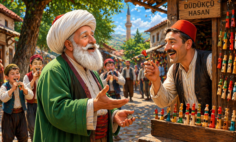 nasreddin hoca prayai veren dudugu calar